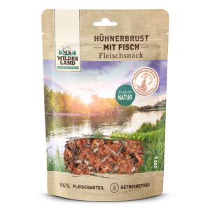 Hühnerbrust mit Fisch