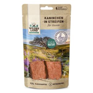 Kaninchen in Streifen